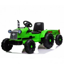3-Gear-Shift Ground Loader Toy Tractor with Trailer