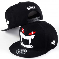 Hip Hop Hat With A Straight Visor Baseball Cap Big Teeth