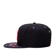 Hip Hop Hat With A Straight Visor Baseball Cap Letters
