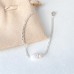 Natural freshwater pearl simple bracelet
