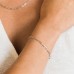 Elegant Minimalist Paperclip Chain Bracelet