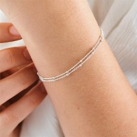 Minimalist Layered Chain Bracelet