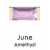 June light purple 