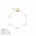 Dainty Freshwater Pearl Station Bracelet
