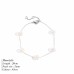 Dainty Freshwater Pearl Station Bracelet