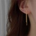 Sparkling Tassel Long Earrings