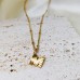 Alphabet Letter Pendant Necklace