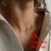Custom Name Necklace Gold Silver Personalized 10 Font Options