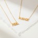 Custom Name Necklace Gold Silver Personalized 10 Font Options