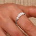 Natural Freshwater Tiny Pearl Thin Ring (18K Gold & Silver Options)