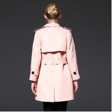Women's Double-Breasted Trench