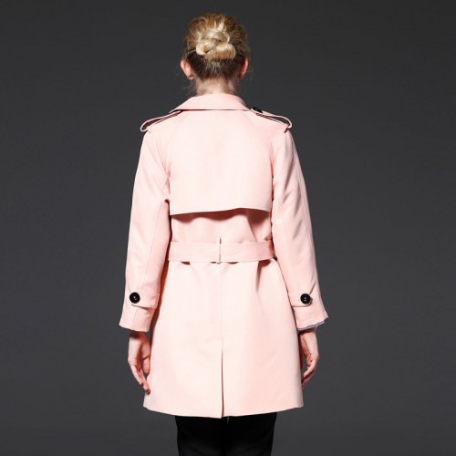 Women's Double-Breasted Trench