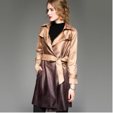Women's Belted Trench