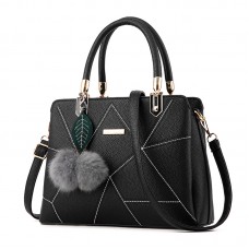 Faux leather handbag lace pattern