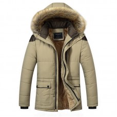 Fur hood sherpa jacket