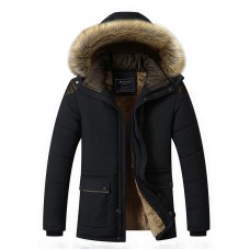 Fur hood sherpa jacket