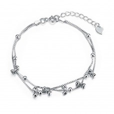 Silver Zircon Bracelet 