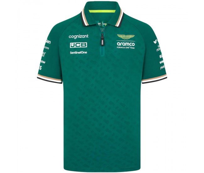 Aston Martin F1 Mens Team Polo 2024