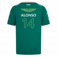 Aston Martin F1 Mens Fernando Alonso 14 Driver T-shirt 2024