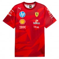 Scuderia Ferrari Mens Vegas GP 20 Years of Red T-Shirt 2025