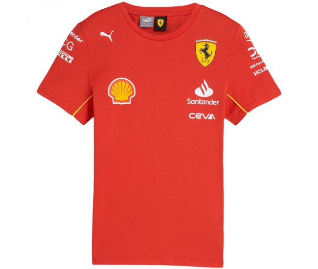 Scuderia Ferrari Kids Team T-Shirt 2024