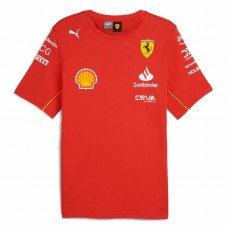 Scuderia Ferrari Mens Team T-Shirt 2024