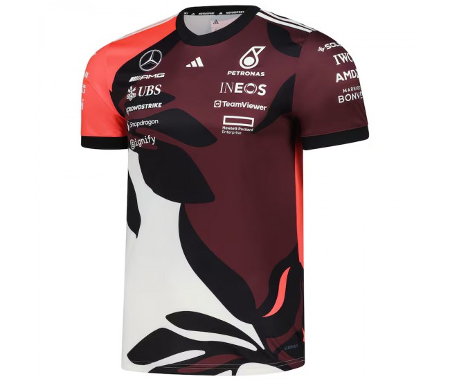 Mercedes AMG F1 Mens Team Summer Pack Jersey 2025