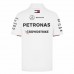 Mercedes AMG F1 Mens White Team Polo 2024