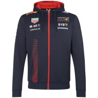 Red Bull Racing Mens Team Full Zip Hoodie 2023