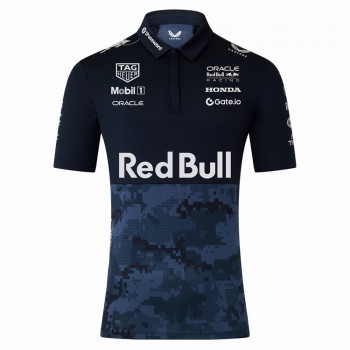 Red Bull Racing Mens Hypebeast Polo Shirt 2025