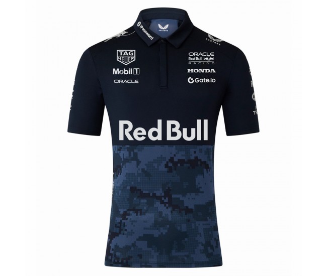 Red Bull Racing Mens Hypebeast Polo Shirt 2025