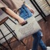 Women Leather Vintage handbag Shoulder Bag 